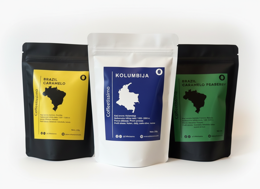 Potovanje okusov (3x 250g) - Vrhunska kava za prave navdušence